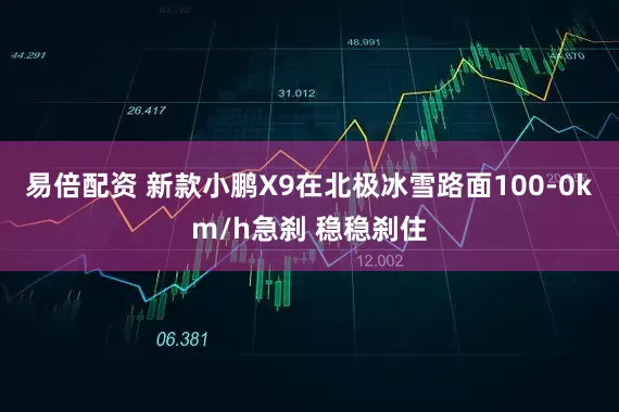 易倍配资 新款小鹏X9在北极冰雪路面100-0km/h急刹 稳稳刹住